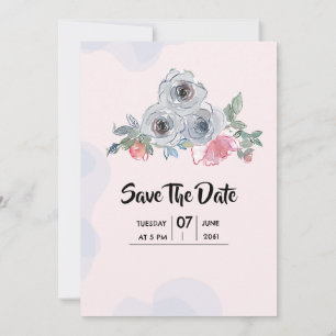 Diseño de vectores de color de tarjeta de invitaci