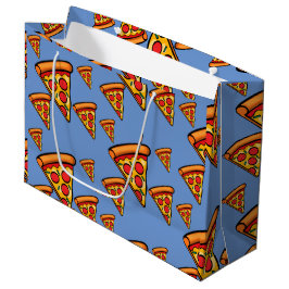 Diseño de Viernes Pizza - Bolsa de regalo - Grande