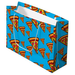 Diseño de Viernes Pizza - Bolsa de regalo - Grande