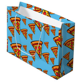 Diseño de Viernes Pizza - Bolsa de regalo - Grande