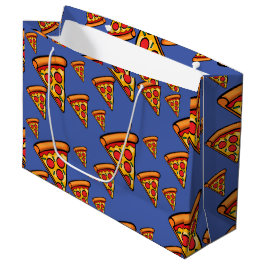 Diseño de Viernes Pizza - Bolsa de regalo - Grande