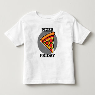 Diseño de Viernes Pizza - Camisas Bellas Jersey pa