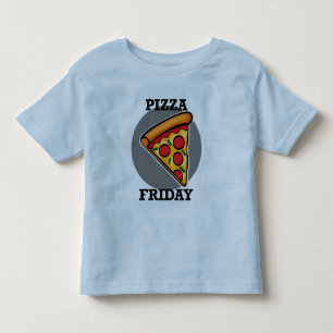 Diseño de Viernes Pizza - Camisas Bellas Jersey pa