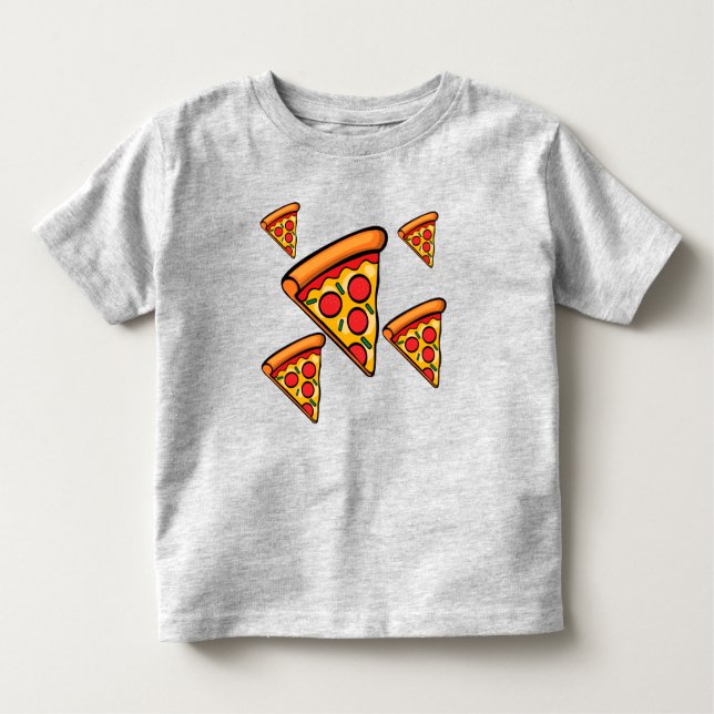 Diseño de Viernes Pizza - Camisas Bellas Jersey pa (Anverso)