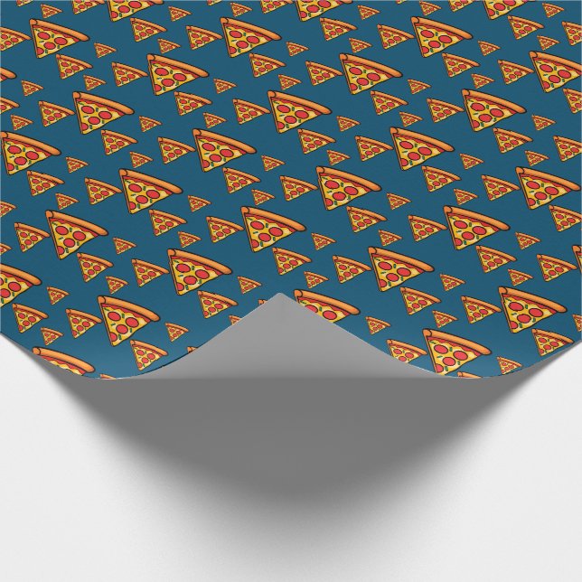 Diseño de Viernes Pizza - Papel de envolver mate (Esquina)