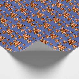 Diseño de Viernes Pizza - Papel de envolver mate