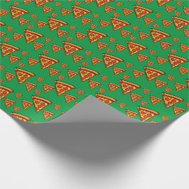 Diseño de Viernes Pizza - Papel de envolver mate