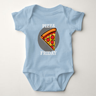Diseño de Viernes Pizza - Traje para niños Jersey