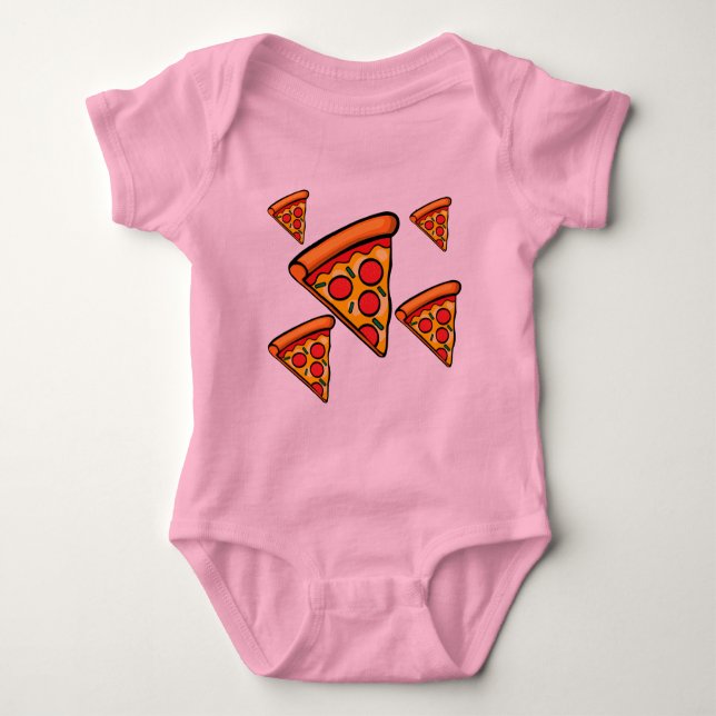 Diseño de Viernes Pizza - Traje para niños Jersey  (Anverso)