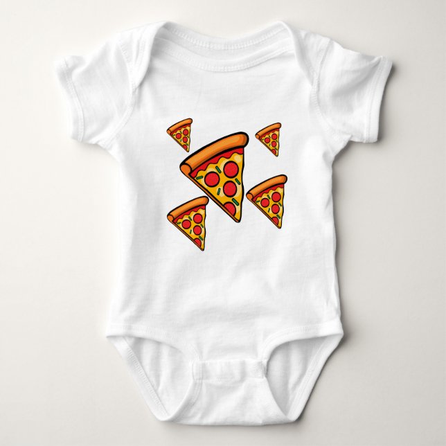 Diseño de Viernes Pizza - Traje para niños Jersey  (Anverso)