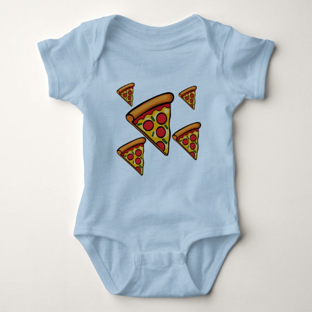 Diseño de Viernes Pizza - Traje para niños Jersey  (Anverso)