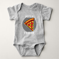 Diseño de Viernes Pizza - Traje para niños Jersey 