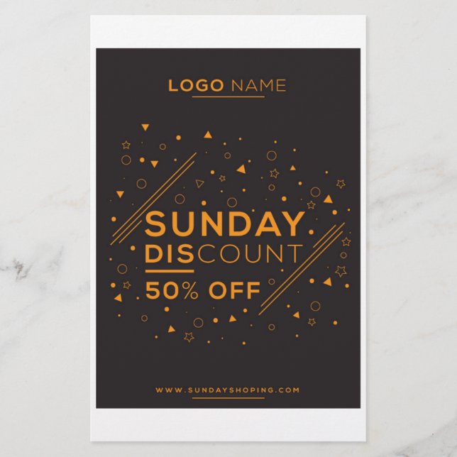 diseño de volante personalizado (Frente)