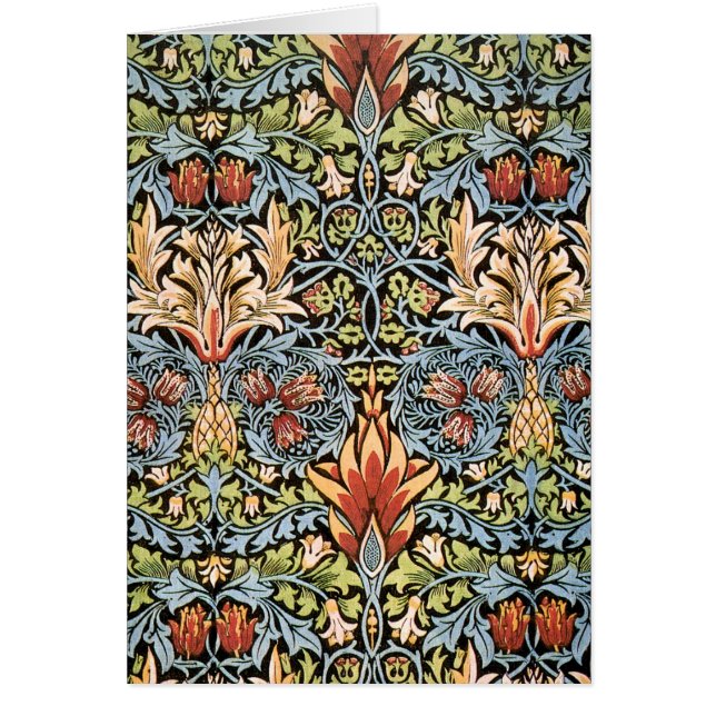 Diseño de William Morris Snakeshead (Frente)