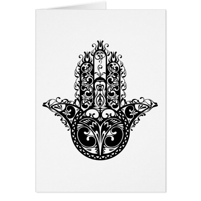 Diseño decorativo de Hamsa (Frente)