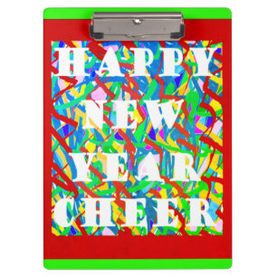 DISEÑO DEL AÑO NUEVO FELIZ DEL Portapapeles
