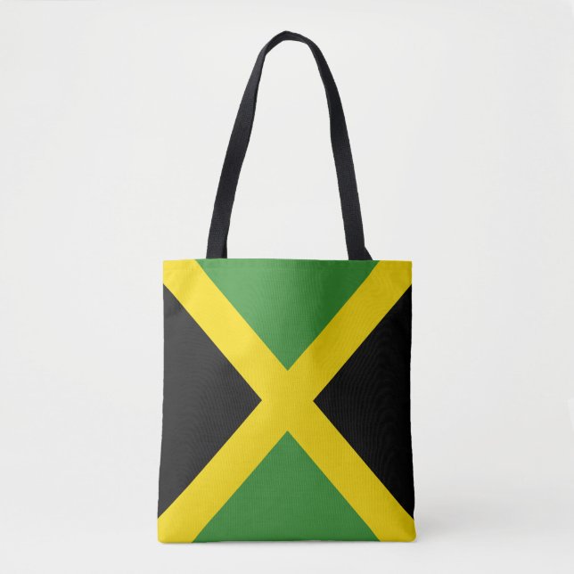 Diseño del bolso de la bandera de Jamaica (Anverso)