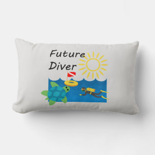 Diseño del Buceador Futuro - almohada lumbar de 13