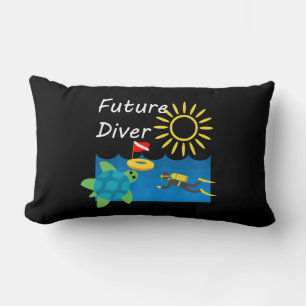 Diseño del Buceador Futuro - almohada lumbar de 13