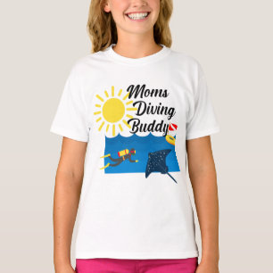Diseño del Buda de Buceo para Madres - Camiseta bá