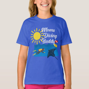 Diseño del Buda de Buceo para Madres - Camiseta bá