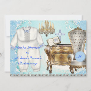 DISEÑO del DAMASCO de la invitación del bautizo de