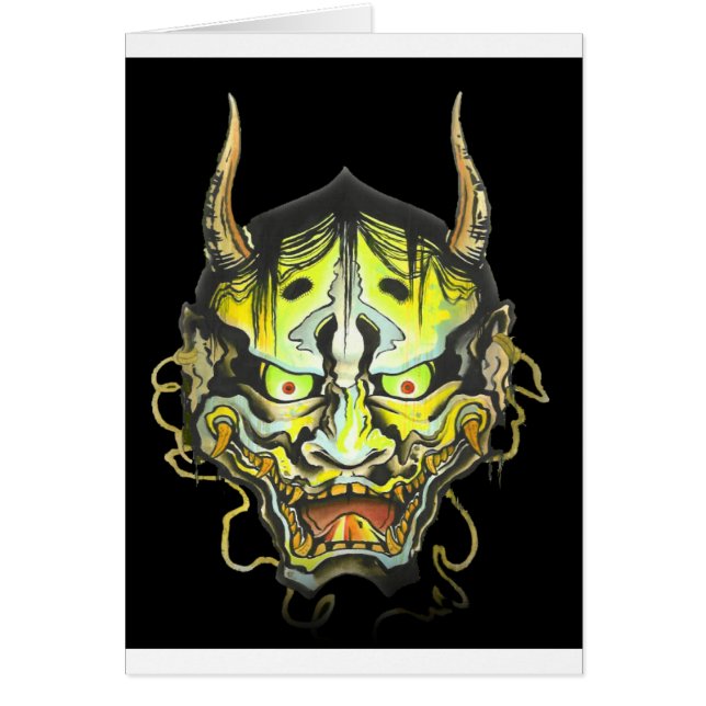 Diseño del demonio Oni (Frente)