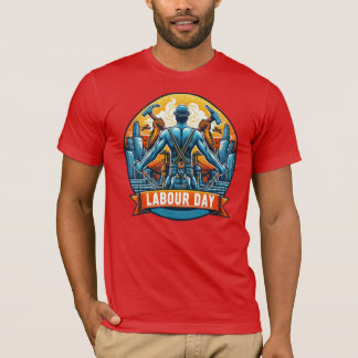Diseño del Día del Trabajo de Jersey de Bella+Canv