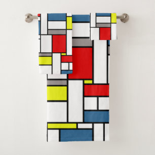 Diseño del estilo de Mondrian