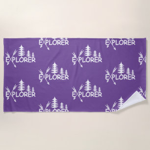 Diseño del Explorador - Toalla de playa