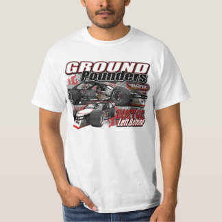 Diseño del frente de la camiseta de Groundpounder