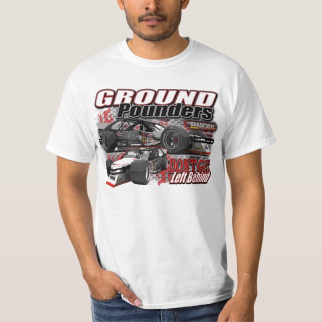 Diseño del frente de la camiseta de Groundpounder (Anverso)