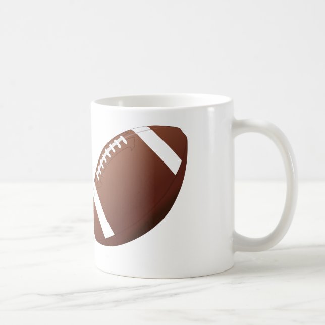 Diseño del fútbol - taza del café con leche (Derecha)