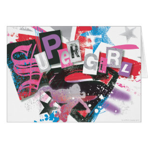 Diseño del Grunge de Supergirl