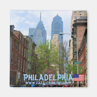 Diseño del imán fotográfico de Filadelfia