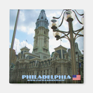 Diseño del imán fotográfico de Filadelfia