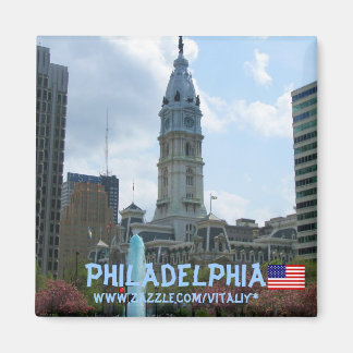 Diseño del imán fotográfico de Filadelfia