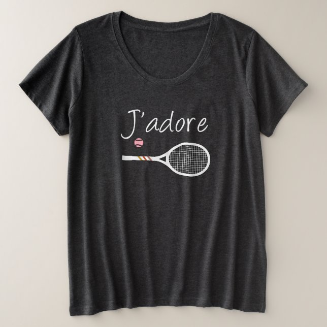 Diseño del jugador de tenis J'adore de la Moda fra (Anverso del diseño)