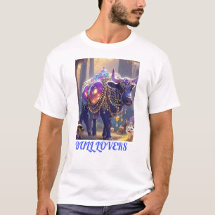 Diseño del logotipo Bull Lover para camisetas