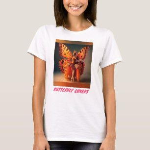 Diseño del logotipo de mariposa para camisetas