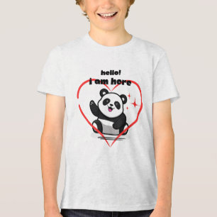 Diseño del logotipo de panda de camisetas