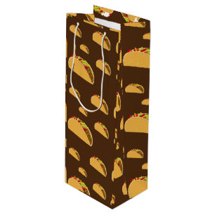 Diseño del Martes de Taco - Bolsa de regalo - Vino
