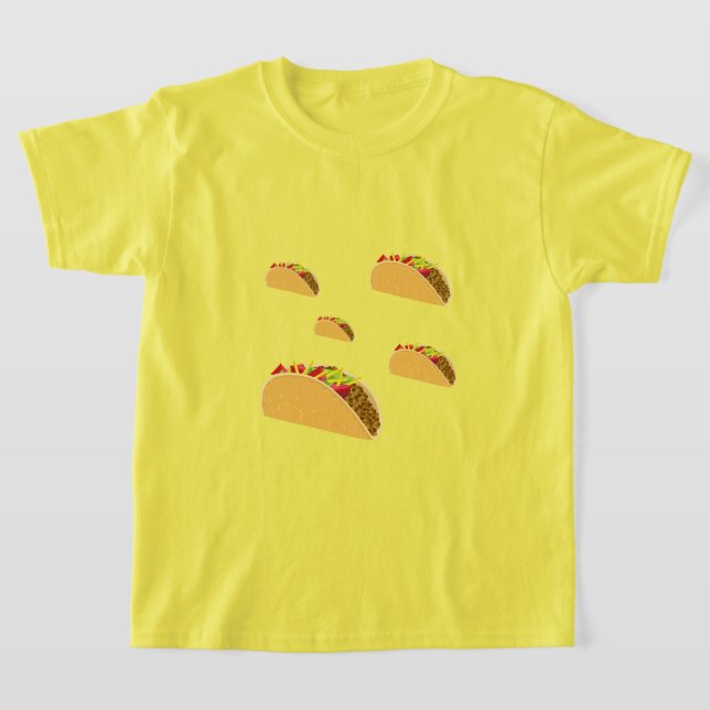 Diseño del Martes de Taco - Camiseta Básica para N (Distribución)