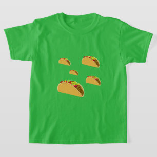 Diseño del Martes de Taco - Camiseta Básica para N