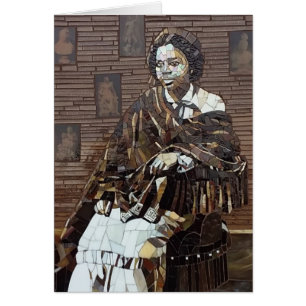 Diseño del mosaico del vitral de "Edmonia Lewis"