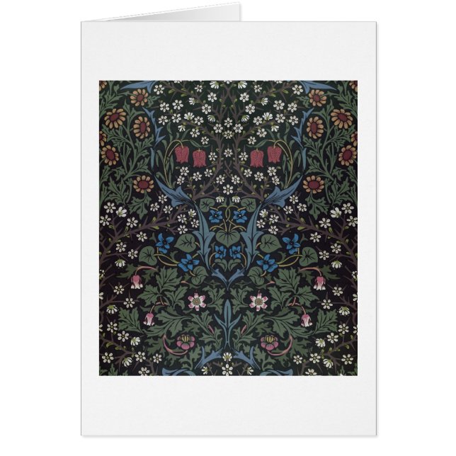 Diseño del papel pintado del "endrino", 1892 (Frente)