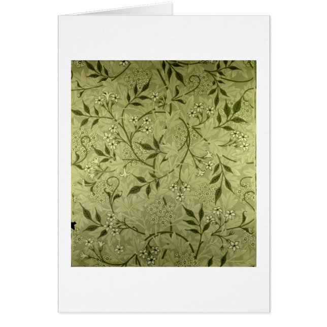 Diseño del papel pintado del "jazmín", 1872 (Frente)