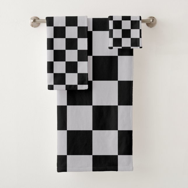 Diseño del patrón Ash Gray Gray Checker (In situ)