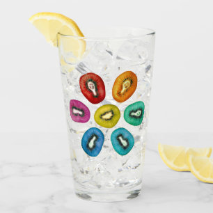 Diseño del patrón Kiwi multicolor