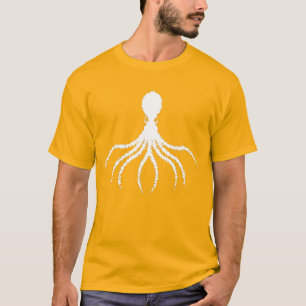 Diseño del pulpo alterado - Camiseta básica masc